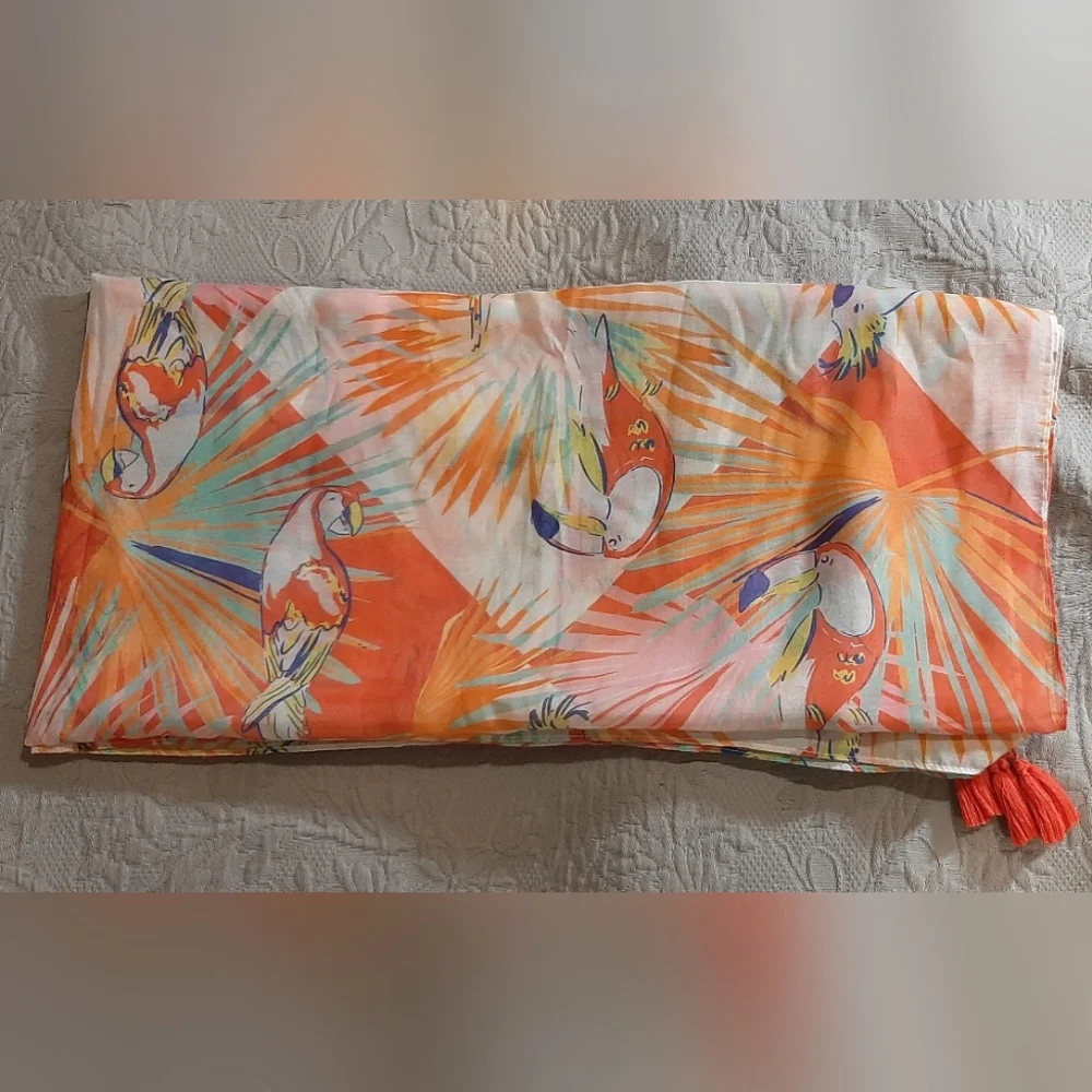 Echo | Colorful Rayon Scarf